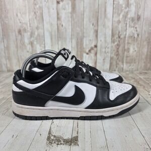 Nike Dunk Low Panda Womens Black White Sneakers DD1503-101 Size 8.5